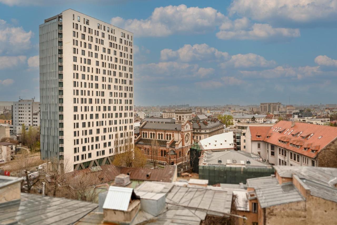 Splendid 2Br Apartment With Breathtaking Views Of Casa Poporului Bukarest Exterior foto